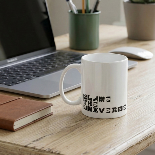 Blame The Universe Mug