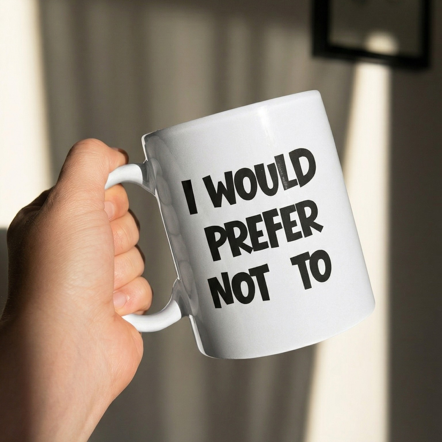 I Would Prefer Not To Mug