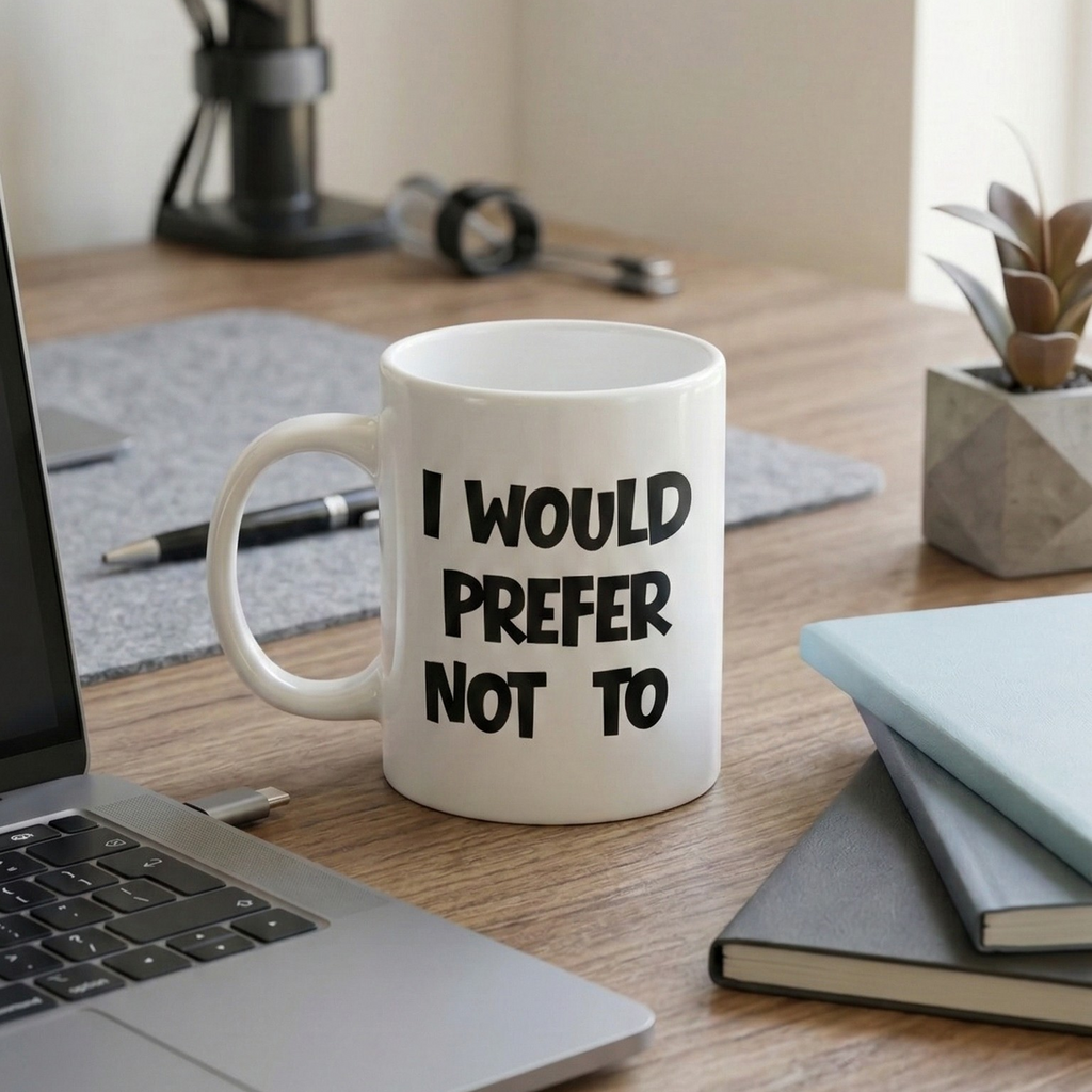I Would Prefer Not To Mug