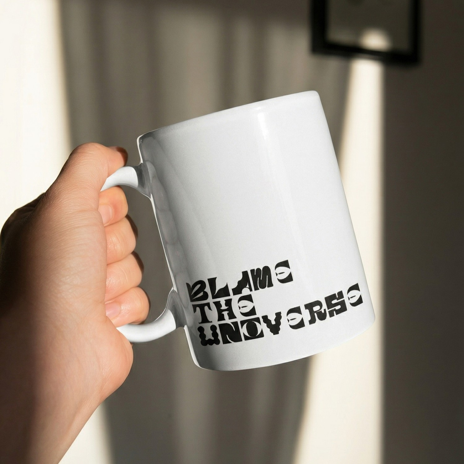 Blame The Universe Mug