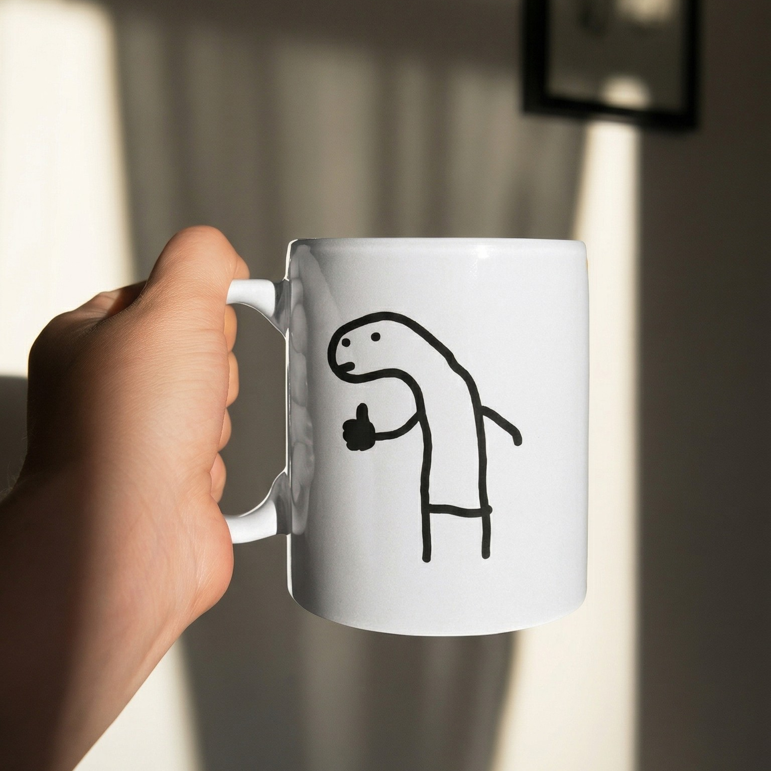 Thumbs Up Guy Mug