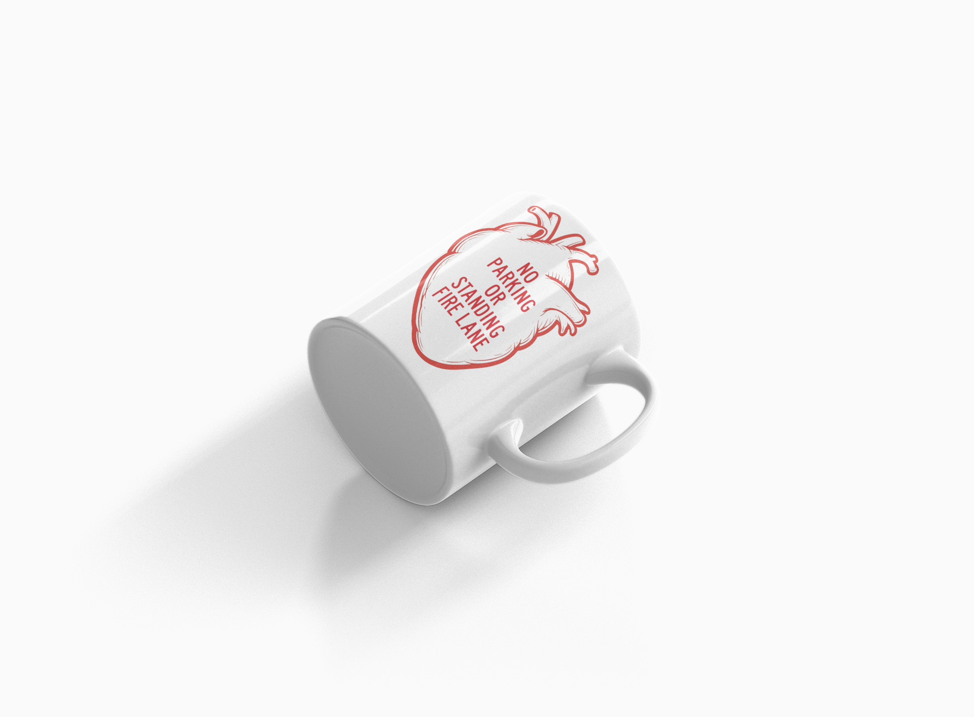 Do Not Park Mug